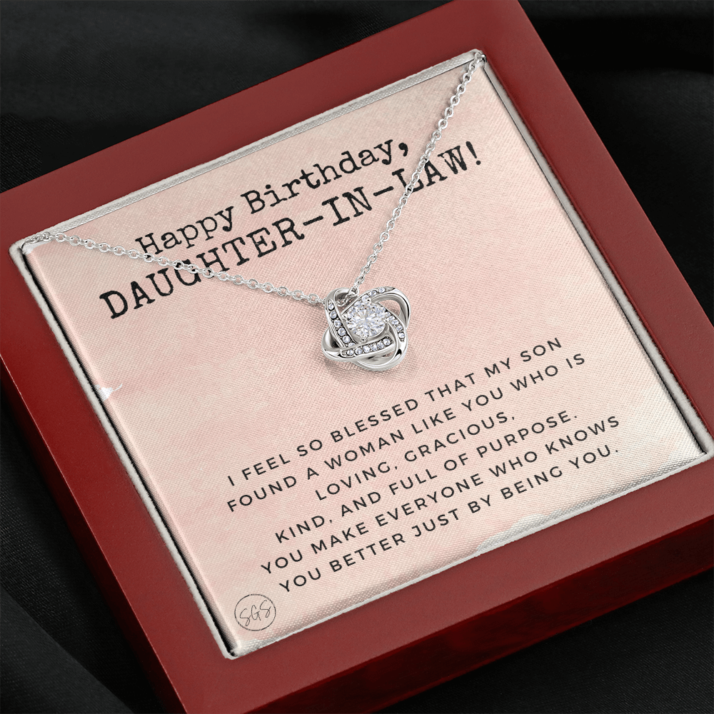 Daughter in Law Gift | Future DIL, Bonus Daughter, From Mother in Law, Father in Law, In Laws, For the Bride, Son's Wife, Fiance 1012DILhbKA