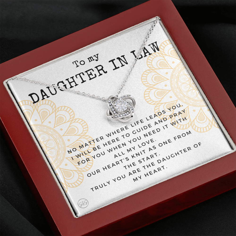 Daughter in Law Gift | Future DIL, Bonus Daughter, From Mother in Law, Father in Law, In Laws, For the Bride, Son's Wife, Fiance 1012DILiKA