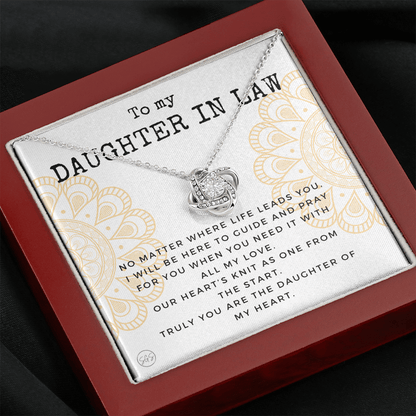 Daughter in Law Gift | Future DIL, Bonus Daughter, From Mother in Law, Father in Law, In Laws, For the Bride, Son's Wife, Fiance 1012DILiKA