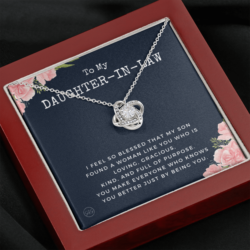 Daughter in Law Gift | Future DIL, Bonus Daughter, From Mother in Law, Father in Law, In Laws, For the Bride, Son's Wife, Fiance 1012DILdKA