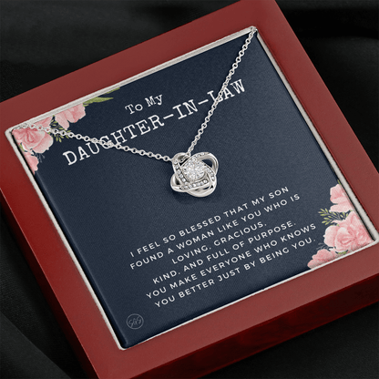 Daughter in Law Gift | Future DIL, Bonus Daughter, From Mother in Law, Father in Law, In Laws, For the Bride, Son's Wife, Fiance 1012DILdKA