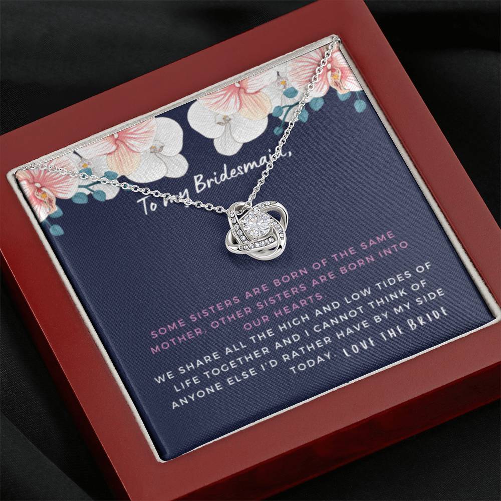 Sisters Born Into Our Hearts - Orchid Love Knot