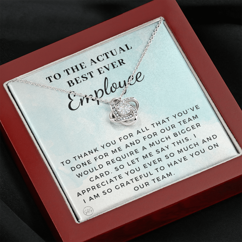 1126ee Necklace Love Knot