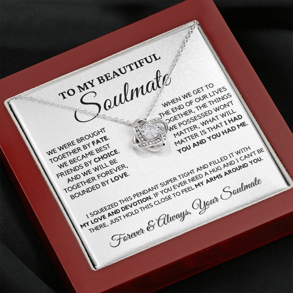 Romantic Gift for Soulmate - Bounded by Love