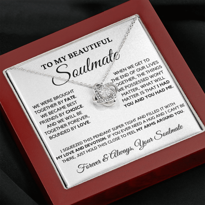 Romantic Gift for Soulmate - Bounded by Love