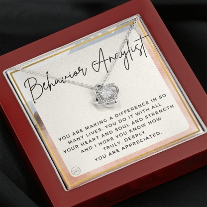 Behavior Analyst Gift | Thank You Social Worker, LCSW, Social Work, School, Family, Students, Graduation, MSW Appreciation Retire