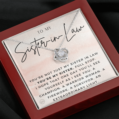 Sister-in-Law Gifts | Husband's Sister, Wife's Sister, Christmas Gift for Sister in Law, Birthday, Wedding, Future Sister Necklace 1103aKA