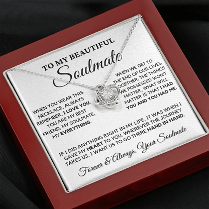 Romantic Gift for Soulmate - My Soulmate, My Everything