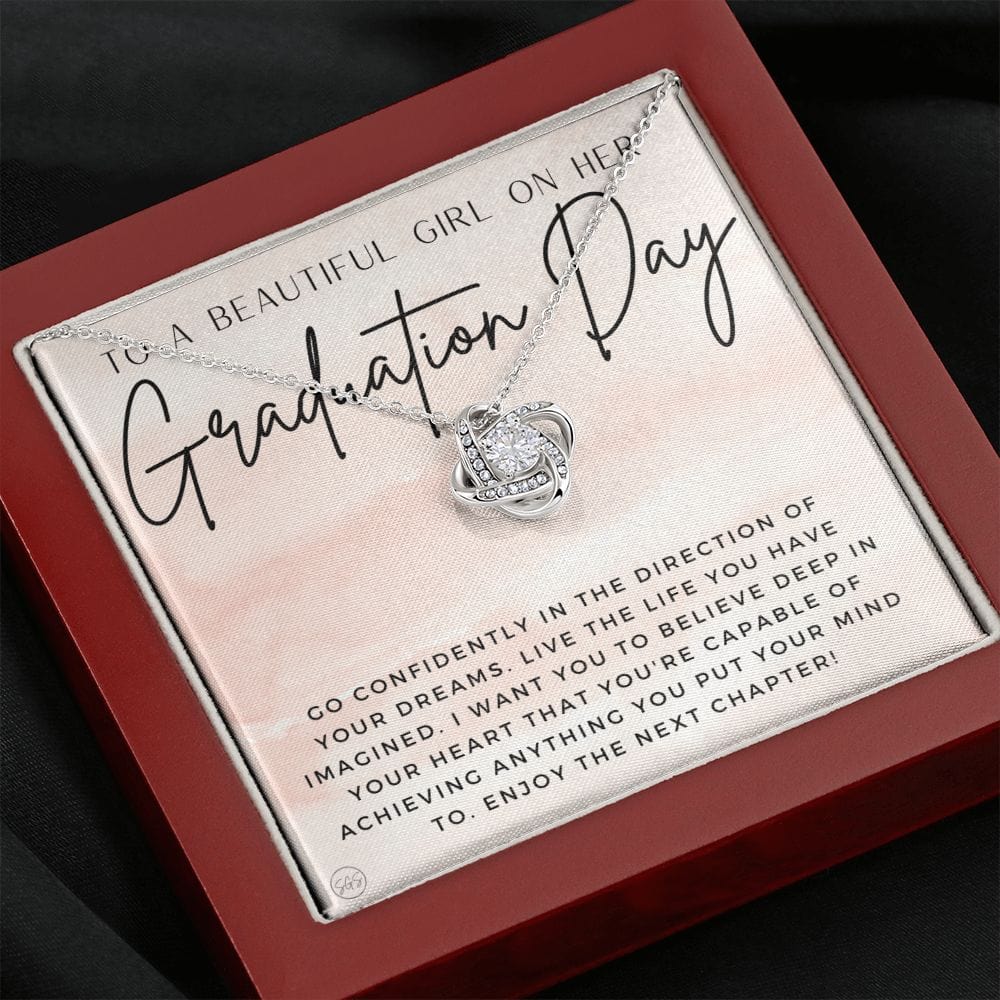 Graduation Gift For Her | Graduation Necklace for Daughter, High School Graduation Gifts for Granddaughter & Niece, College Class of 2023 e