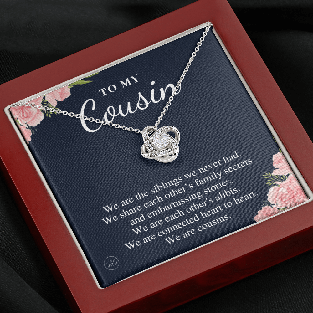 Gift for Cousin | Cousin Crew Necklace, Cousins and Best Friends, I Miss You Present, Gift for Birthday, Graduation, Thinking of You 2418K