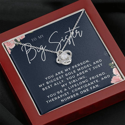 1111b Necklace Love Knot