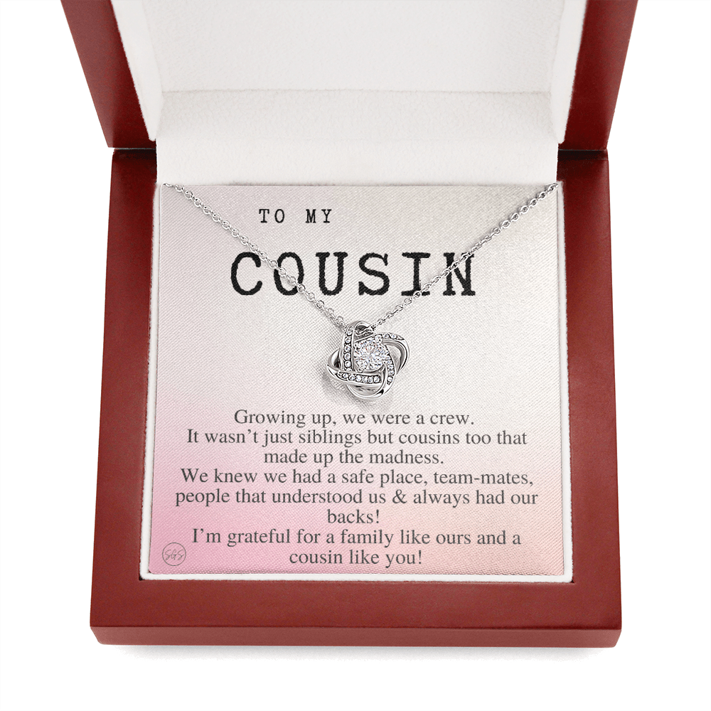 Gift for Cousin | Cousin Crew Necklace, Cousins and Best Friends, I Miss You Present, Gift for Birthday, Graduation, Thinking of You 2407K