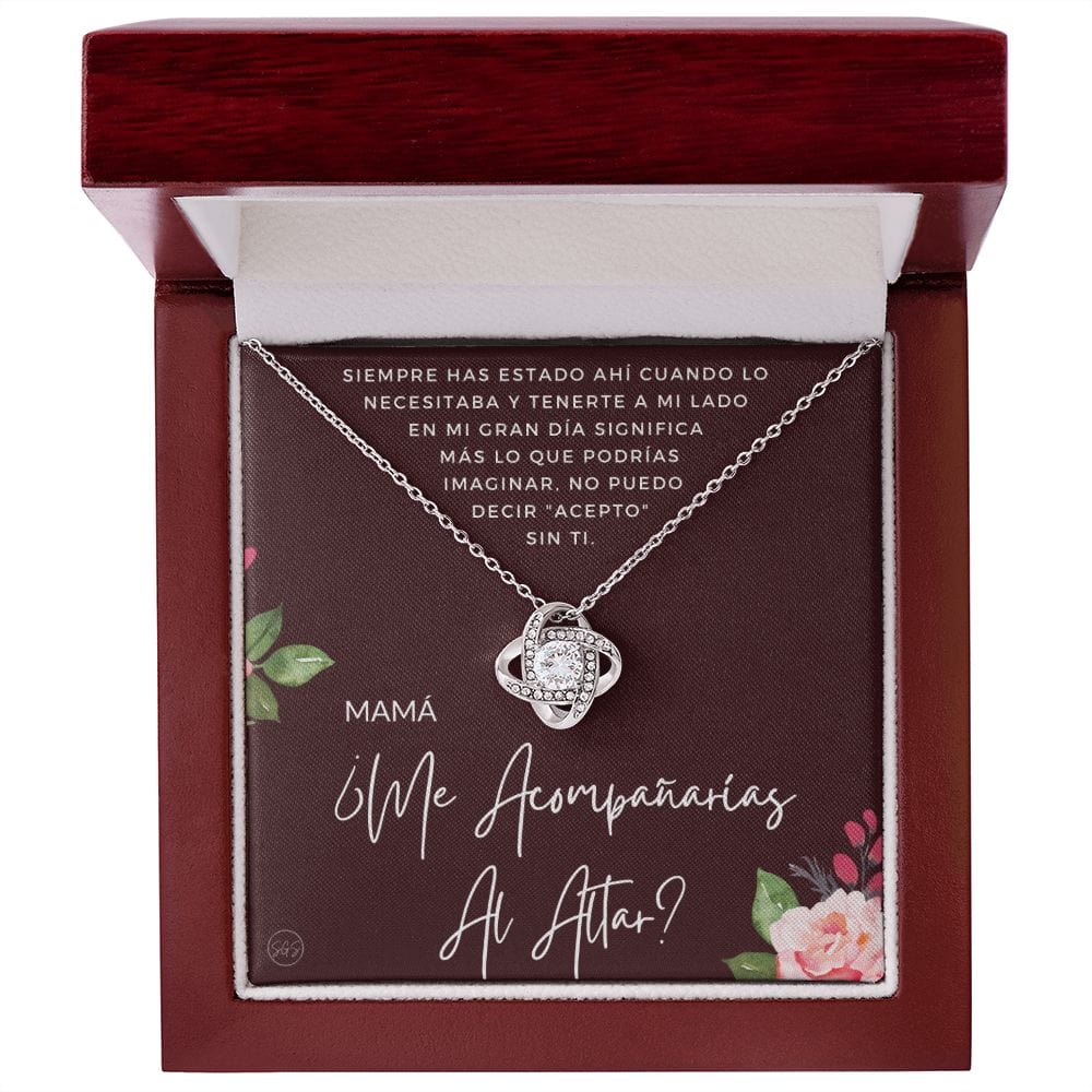 Mamá ¿Me Acompañarías Al Altar? | Mom, Will You Walk Me Down the Aisle? Give Me Away Proposal En Espanol, Spanish Mother of the Bride Gift 5