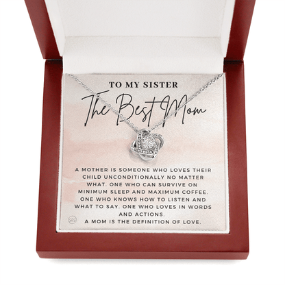 My Sister, An Incredible Mom | Gift for Pregnant Sister, Mother's Day Gift for Sister, Christmas Present for Sister-in-Law, New Mom, Second Child Baby Shower 1112scKA