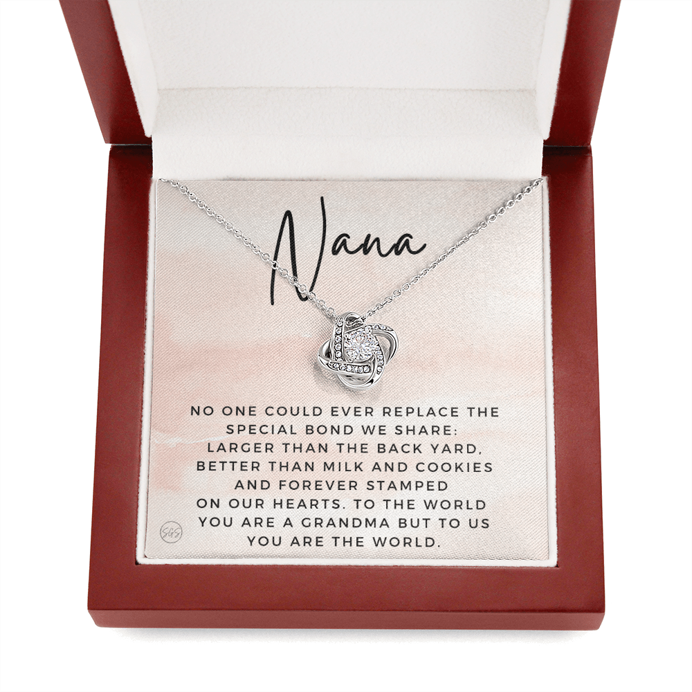 Gift for Nana | Grandmother Nickname, Grandma, Mother's Day Necklace, Birthday, Get Well, Missing You, Nana Definition, Christmas, From Family Grandkids  Granddaughter Grandson 1118aK