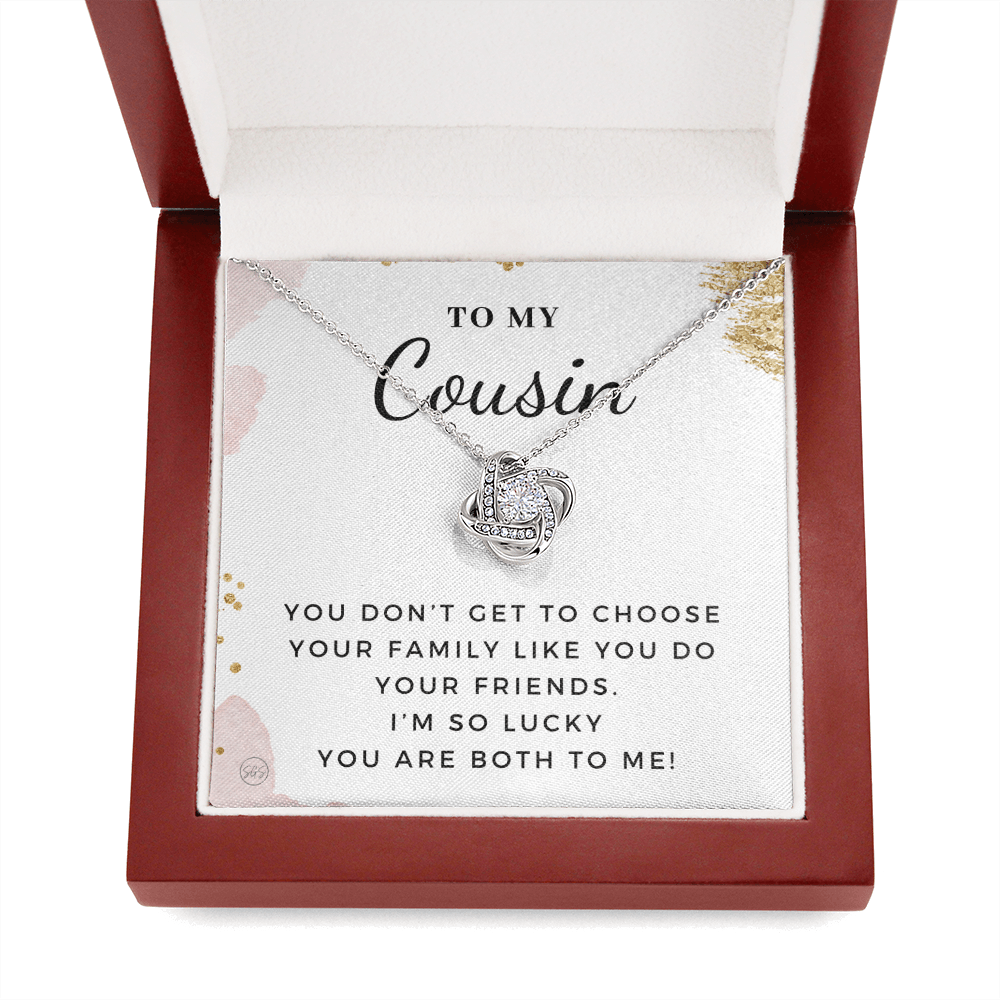 Gift for Cousin | Cousin Crew Necklace, Cousins and Best Friends, I Miss You Present, Gift for Birthday, Graduation, Thinking of You 2401aK