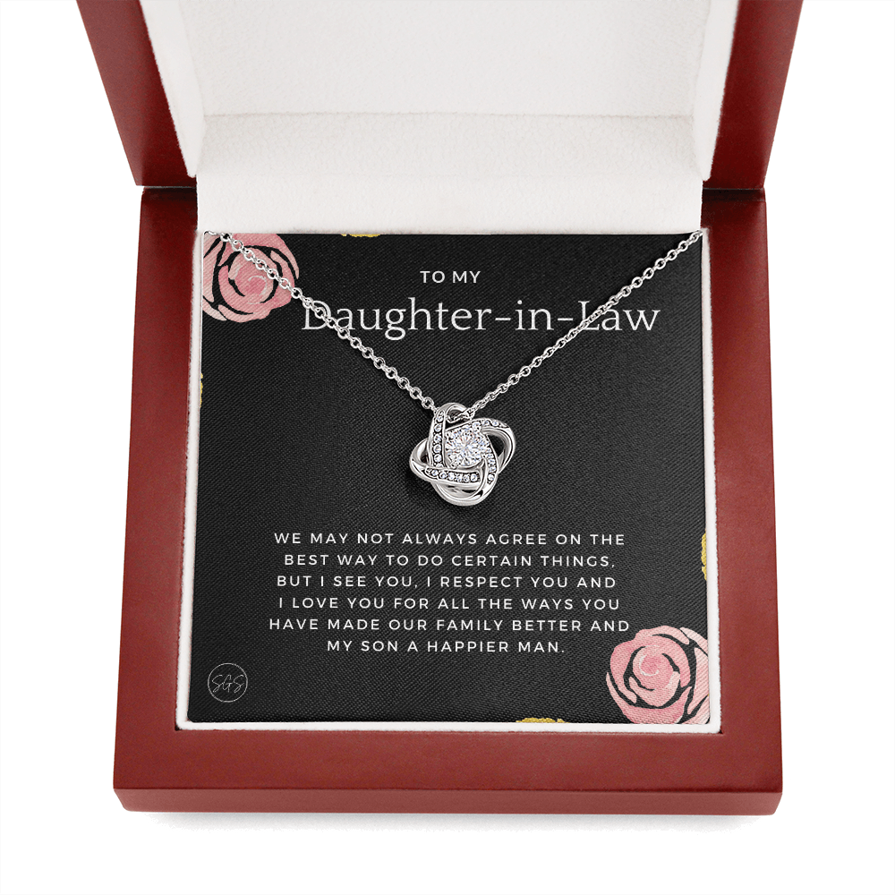 Daughter in Law Gift | Future DIL, Bonus Daughter, From Mother in Law, Father in Law, In Laws, For the Bride, Son's Wife, Fiance 1012DILeKA