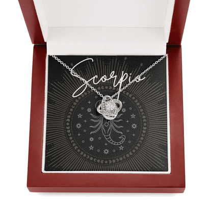 Scorpio Zodiac Necklace | Gift for a Witchy Woman, Zodiac Sign, Astrology Gift, Tarot, Best Friend Gift, Coven Sisters, Christmas, Birthday