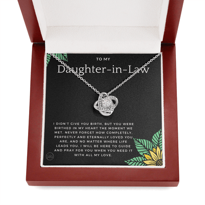 Daughter in Law Gift | Future DIL, Bonus Daughter, From Mother in Law, Father in Law, In Laws, For the Bride, Son's Wife, Fiance 1012DILgKA