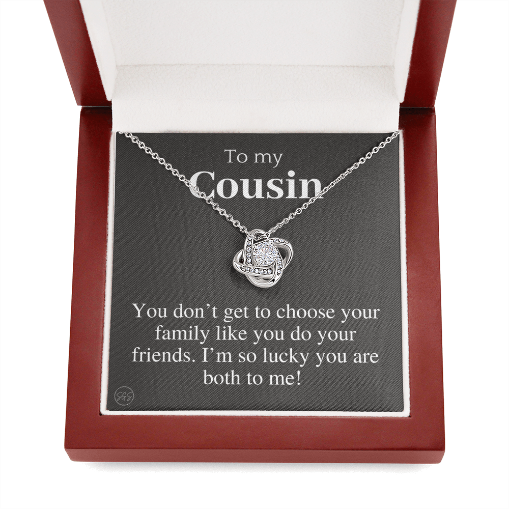 Gift for Cousin | Cousin Crew Necklace, Cousins and Best Friends, I Miss You Present, Gift for Birthday, Graduation, Thinking of You 2401K