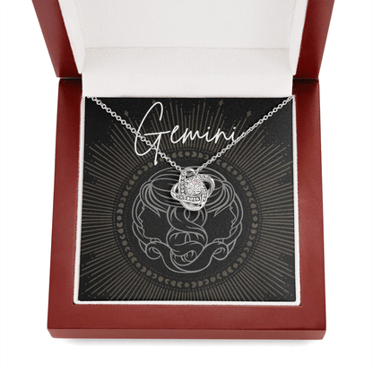 Gemini  Zodiac Necklace | Gift for a Witchy Woman, Zodiac Sign, Astrology Gift, Tarot, Best Friend Gift, Coven Sisters, Christmas, Birthday