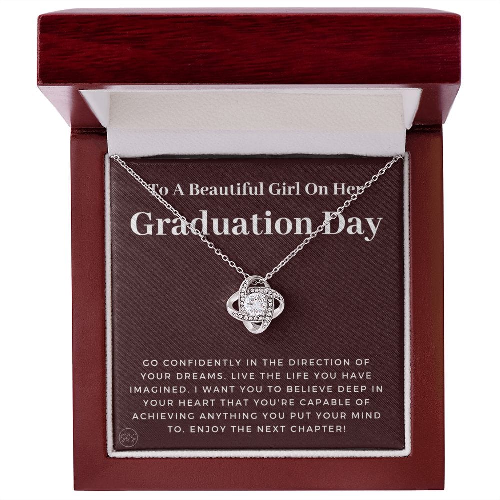 Graduation Gift For Her | Graduation Necklace for Daughter, High School Graduation Gifts for Granddaughter & Niece, College Class of 2023 b
