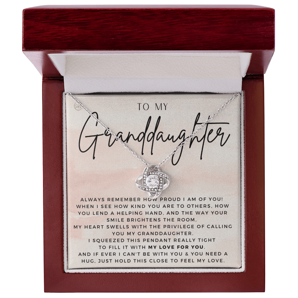 Granddaughter Gift | From Grandma, Heartfelt Present from Grandmother, Birthday, Graduation, Teen Girl, Confirmation, Cute Necklace