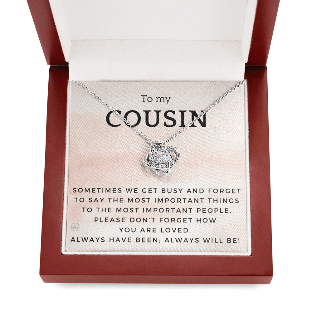 Gift for Cousin | Cousin Crew Necklace, Cousins and Best Friends, I Miss You Present, Gift for Birthday, Graduation, Thinking of You 2412K