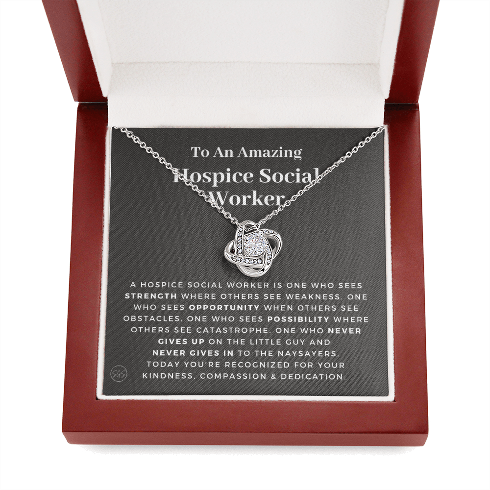 Hospice Social Worker Gift | Thank You Case Worker, LCSW, Social Work, Graduation, From Family, Essential Worker, MSW Appreciation Retire