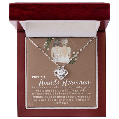 Para Mi Hermana Amada | Regalo de Compromiso en Español, My Sister Getting Married, Cuñada, Spanish Engagement, From Sister of the Bride 1c