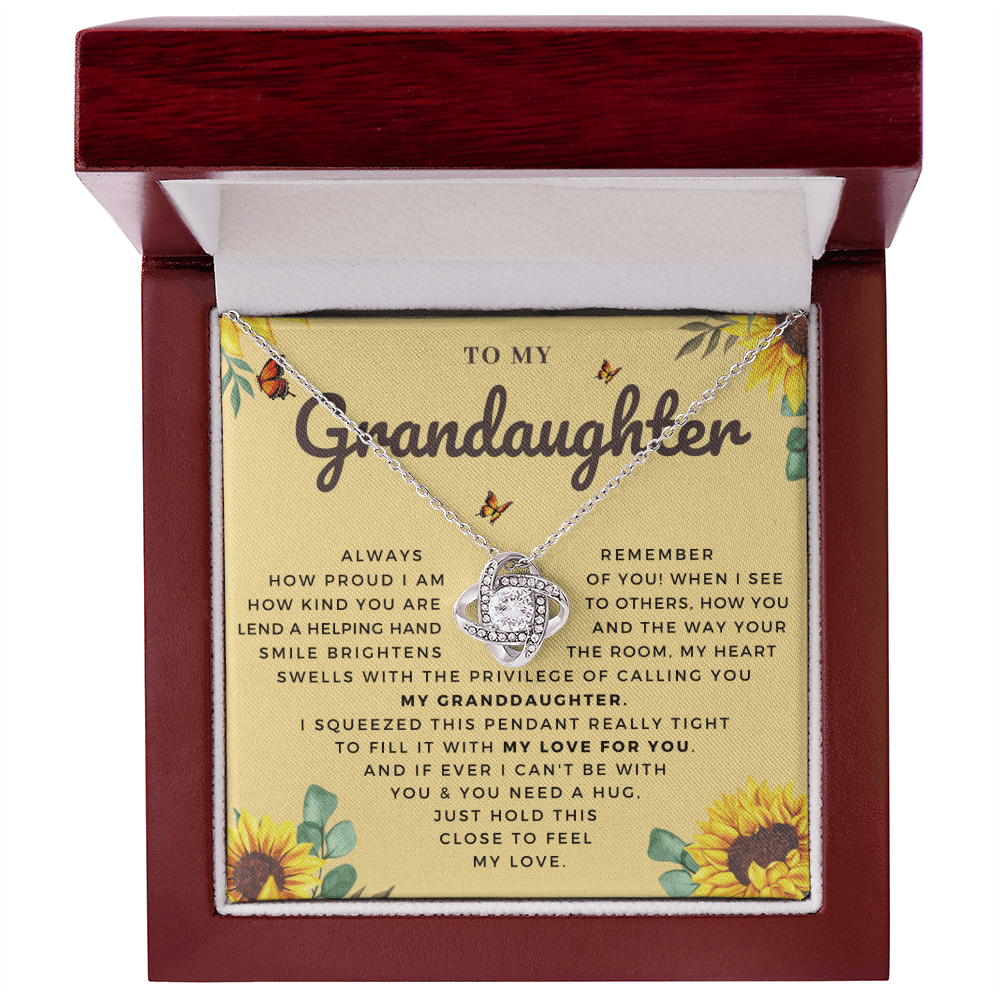 Granddaughter Gift | From Grandma, Heartfelt Present from Grandmother, Birthday, Teen Girl, Confirmation, Cute Necklace for Teenaged Girls