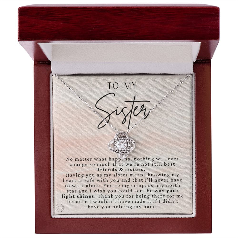 Sister Gift | Sister Christmas Gift, Sister Necklace, Birthday Gift for My Sister, Sentimental Gift Sisters, Christmas Gifts for Sister, 7