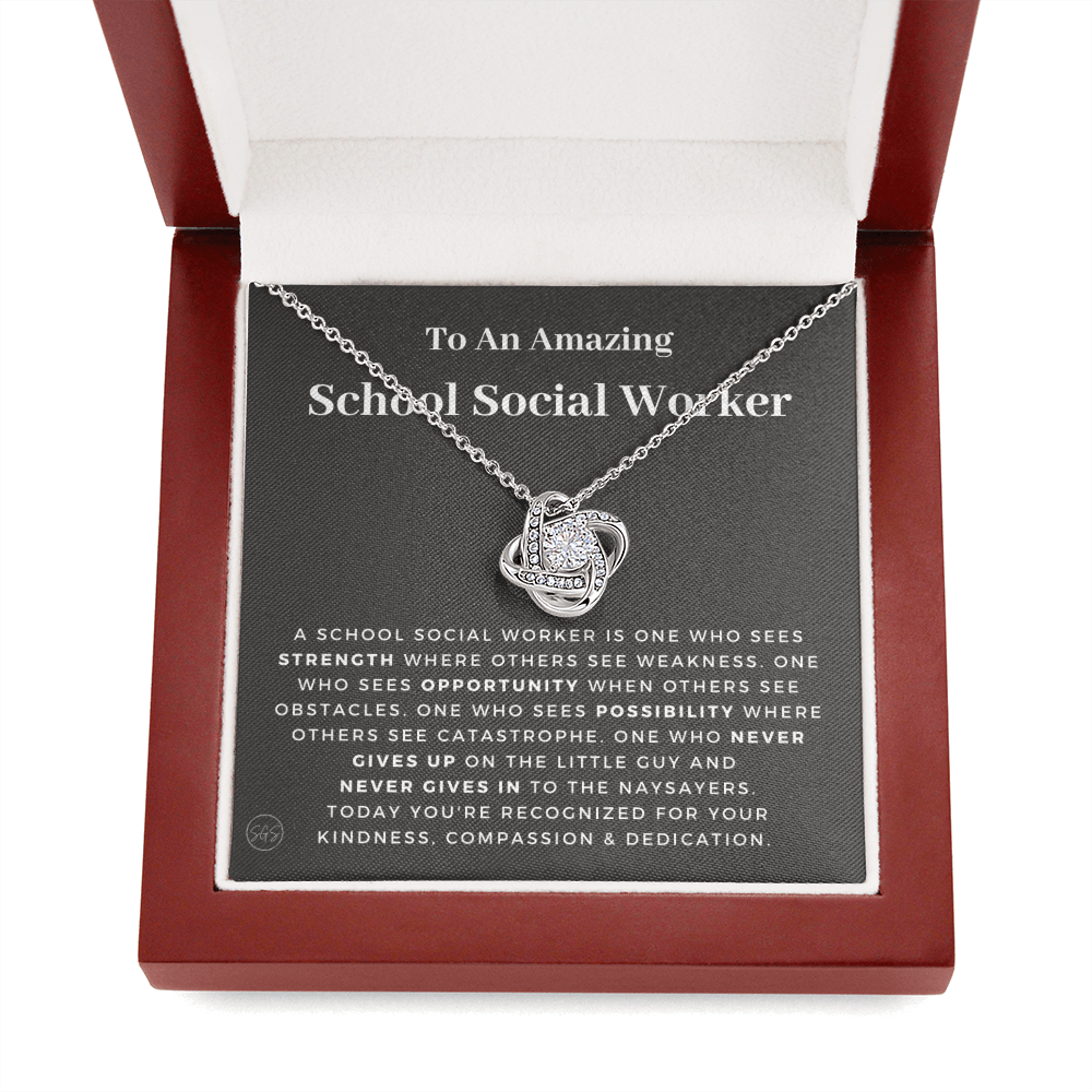 School Social Worker Gift | Thank You Case Worker, Future LCSW, Graduation, From Parents, Students, MSW Appreciation Retire