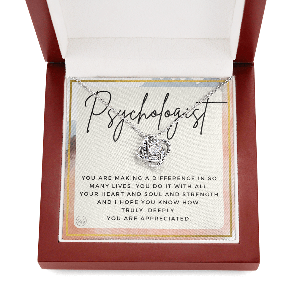 Psychologist Gift | Thank You Therapist, Case Worker, Future Counselor, LCSW, Social Work, Graduation, MSW Appreciation Retire