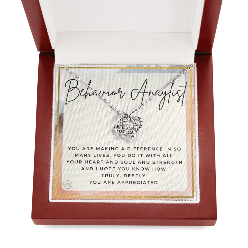 Behavior Analyst Gift | Thank You Social Worker, LCSW, Social Work, School, Family, Students, Graduation, MSW Appreciation Retire