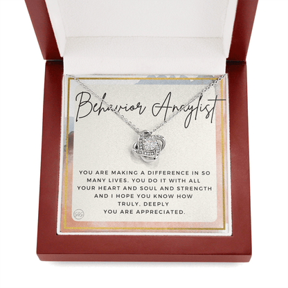 Behavior Analyst Gift | Thank You Social Worker, LCSW, Social Work, School, Family, Students, Graduation, MSW Appreciation Retire
