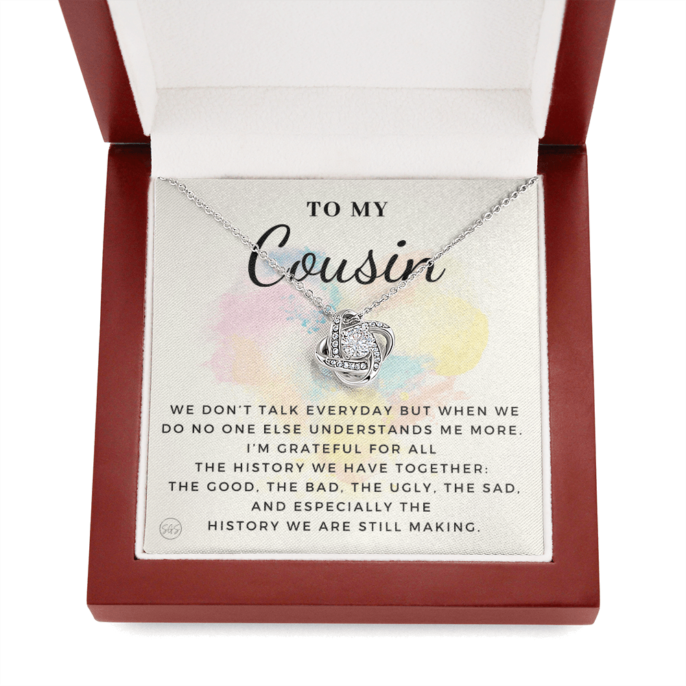 Gift for Cousin | Cousin Crew Necklace, Cousins and Best Friends, I Miss You Present, Gift for Birthday, Graduation, Thinking of You 2410K
