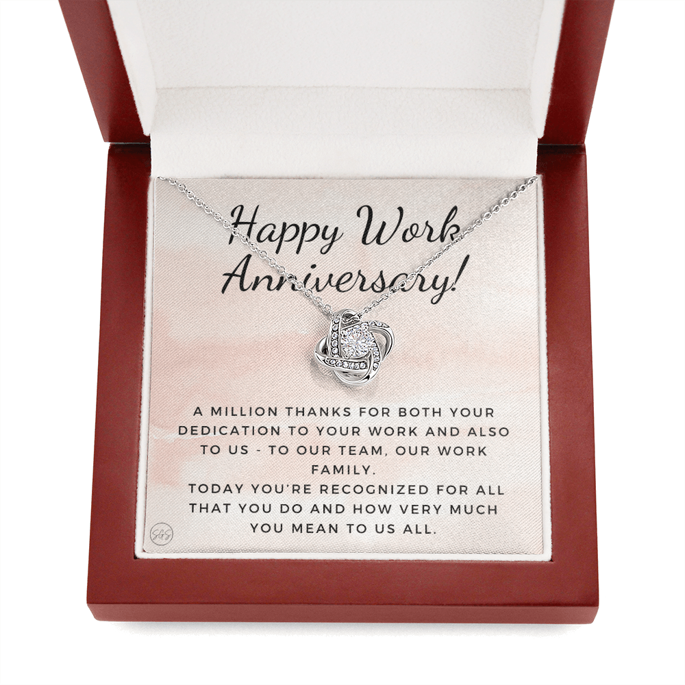 Happy Work Anniv. - Gift from Boss, Hustle, Congrats, Thank You Gift, Employee Appreciation, Job Anniversary, Small Business Gifts, Years of Service