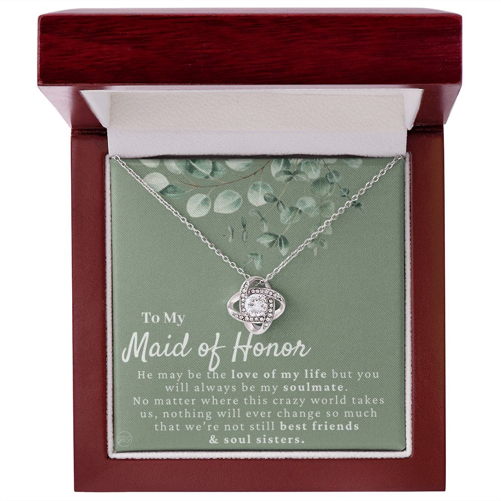 Maid of Honor Gift From Bride | Maid of Honor Necklace, Maid of Honor Proposal, Wedding Party Thank You Gift, Bridal Party Shower Gifts 7