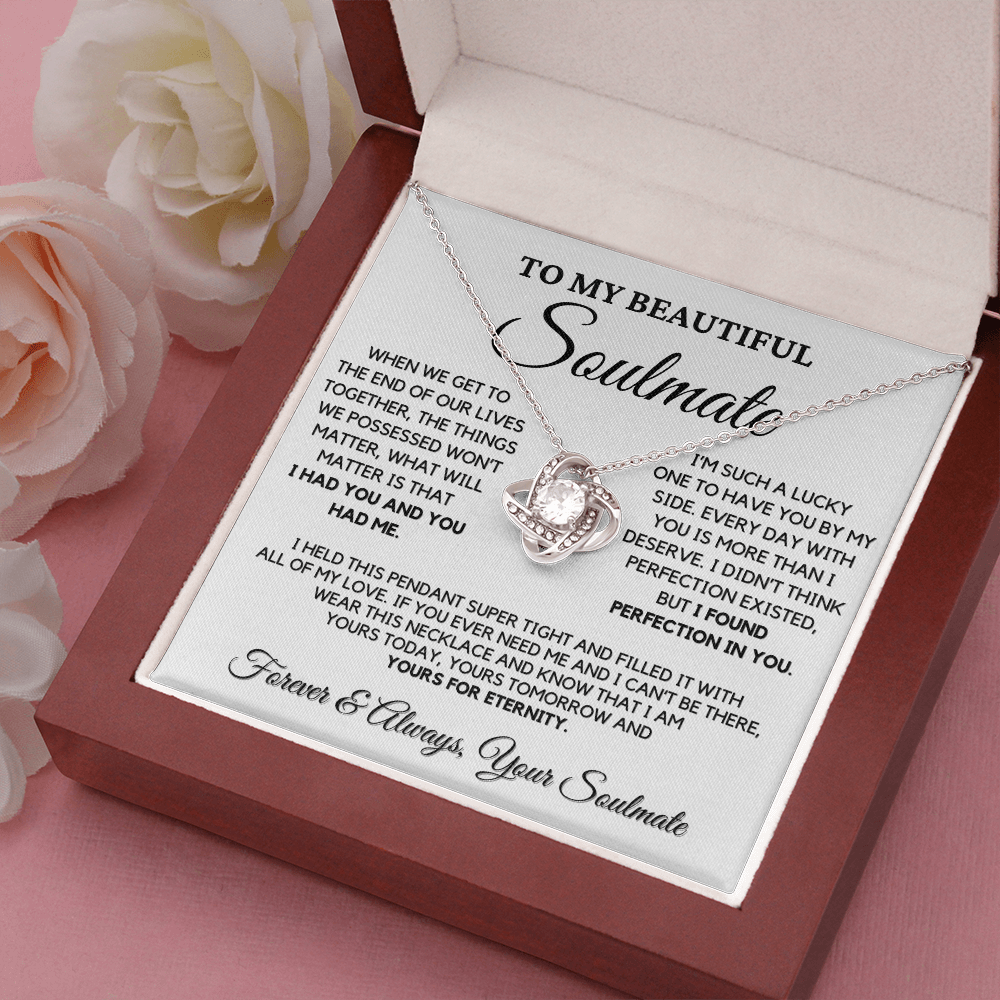 Romantic Gift for Soulmate - I Had You and You Had Me