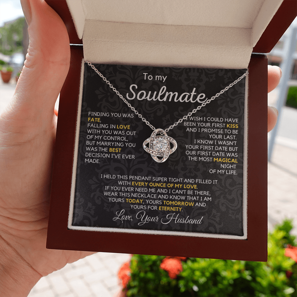 Soulmate Gift - Yours for Eternity Necklace