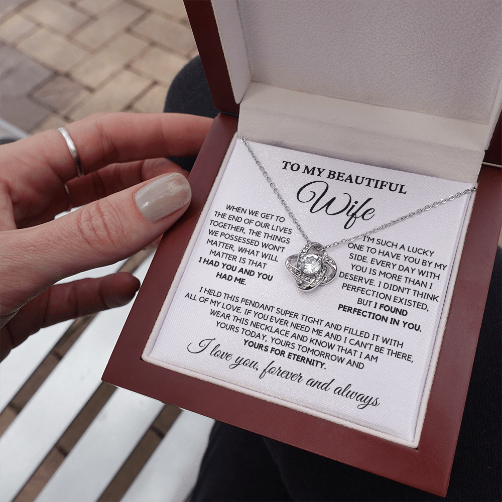 Romantic Gift for Wife - I Had You and You Had Me