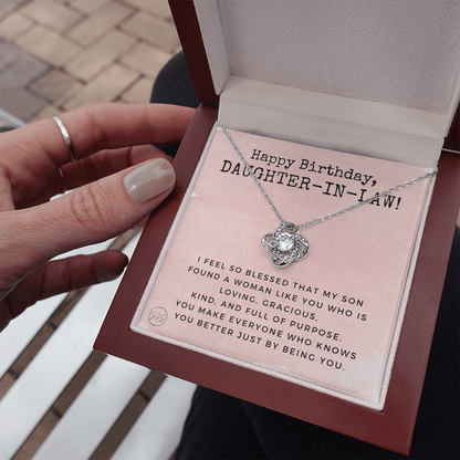 Daughter in Law Gift | Future DIL, Bonus Daughter, From Mother in Law, Father in Law, In Laws, For the Bride, Son's Wife, Fiance 1012DILhbKA