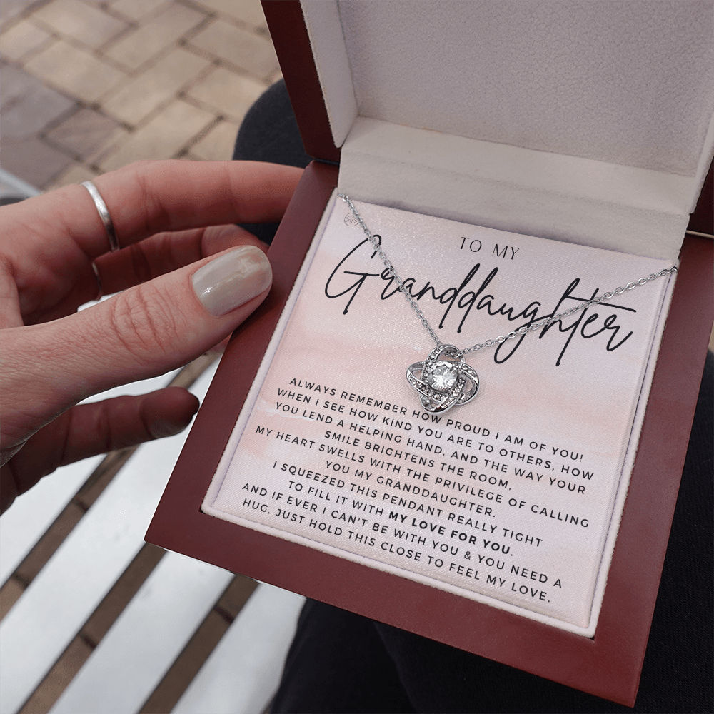 Granddaughter Gift | From Grandma, Heartfelt Present from Grandmother, Birthday, Graduation, Teen Girl, Confirmation, Cute Necklace