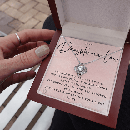 Daughter in Law Gift | Future DIL, Bonus Daughter, From Mother in Law, Father in Law, In Laws, For the Bride, Son's Wife, Fiance 1012DILhKA