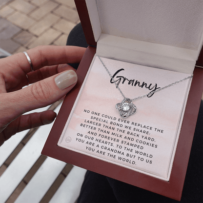 Gift for Granny | Grandmother Nickname, Grandma, Mother's Day Necklace, Birthday, Get Well, Missing You, Granny Definition, Christmas, From Family Grandkids  Granddaughter Grandson 1118aK
