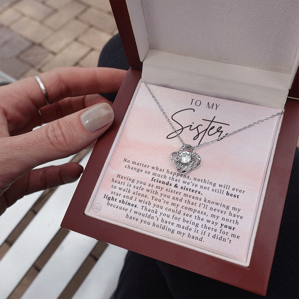 Sister Gift | Sister Christmas Gift, Sister Necklace, Birthday Gift for My Sister, Sentimental Gift Sisters, Christmas Gifts for Sister, 7