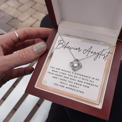 Behavior Analyst Gift | Thank You Social Worker, LCSW, Social Work, School, Family, Students, Graduation, MSW Appreciation Retire
