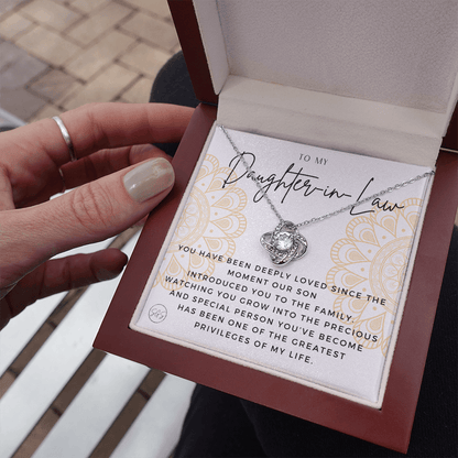 Daughter in Law Gift | Future DIL, Bonus Daughter, From Mother in Law, Father in Law, In Laws, For the Bride, Son's Wife, Fiance 1012DILfKA