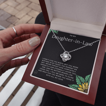 Daughter in Law Gift | Future DIL, Bonus Daughter, From Mother in Law, Father in Law, In Laws, For the Bride, Son's Wife, Fiance 1012DILgKA